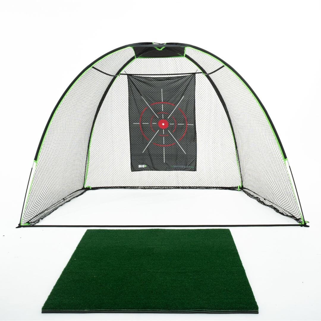 10' x 7' Rounded Golf Hitting Net - Golf My Space