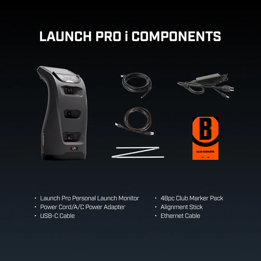 Bushnell Launch Pro Indoor Data