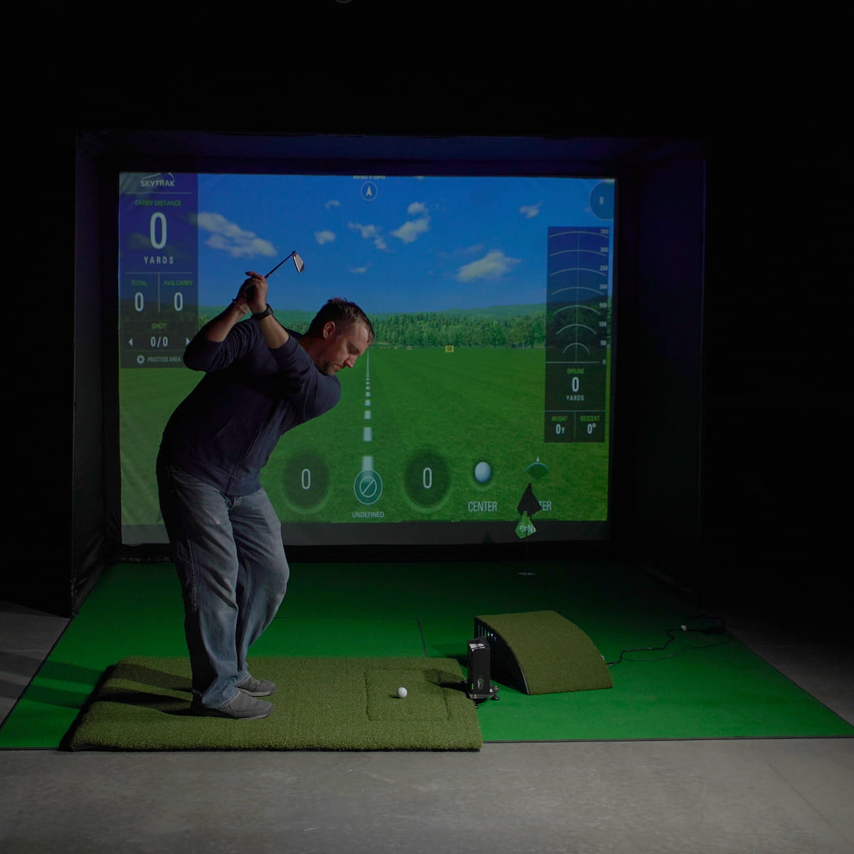 Carl's HotShot Hitting Mat - Golf My Space