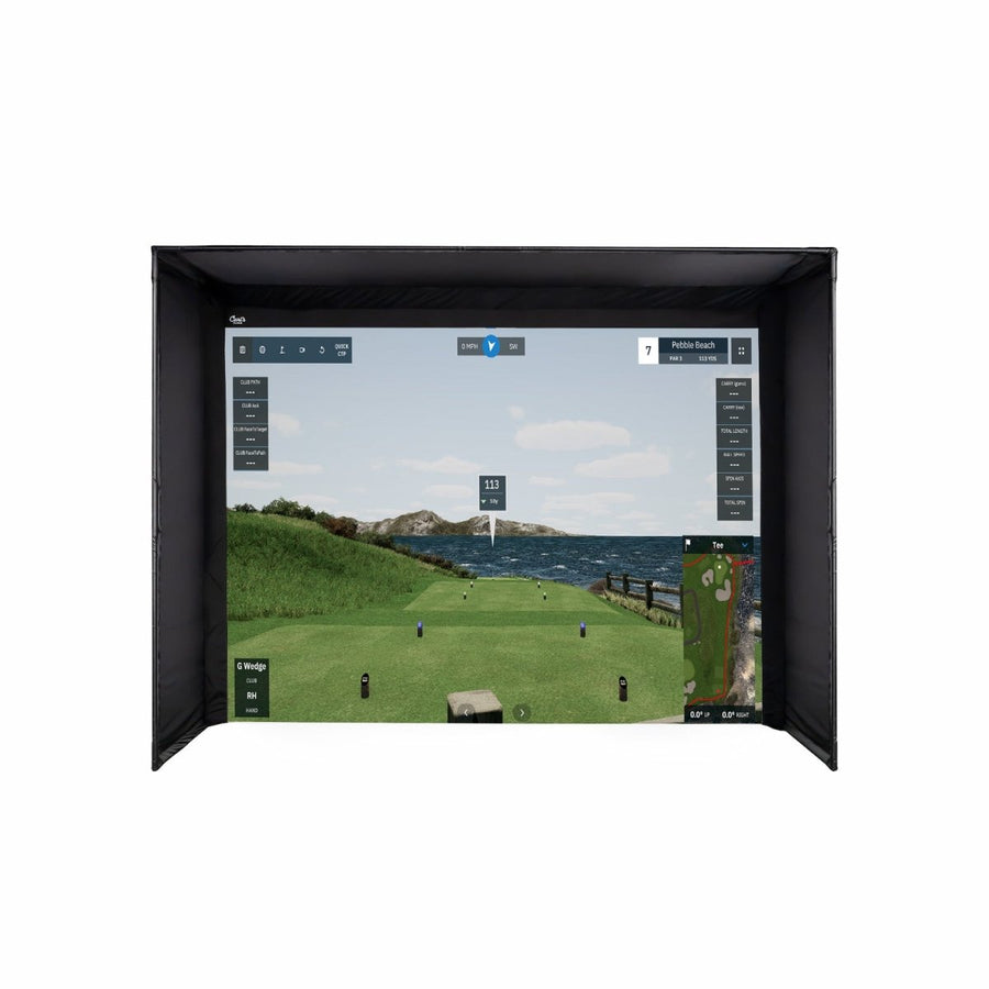 C-Series DIY Golf Simulator Enclosure Kit with Impact Screen - Golf My Space
