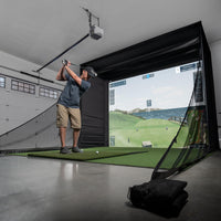 C-Series DIY Golf Simulator Enclosure Kit with Impact Screen - Golf My Space