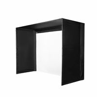 C-Series DIY Golf Simulator Enclosure Kit with Impact Screen - Golf My Space