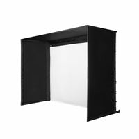 C-Series DIY Golf Simulator Enclosure Kit with Impact Screen - Golf My Space