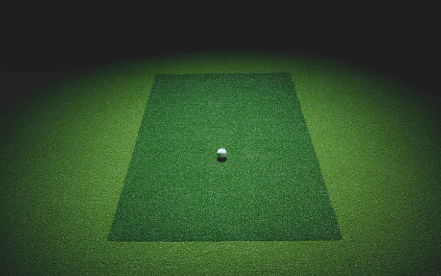 SimBooth 1 — Compact Golf Simulator Booth for Smaller Spaces - Golf My Space