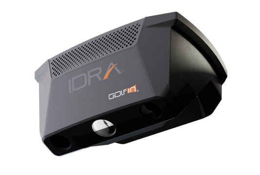Black and gray device with 'IDRA' branding on a white background