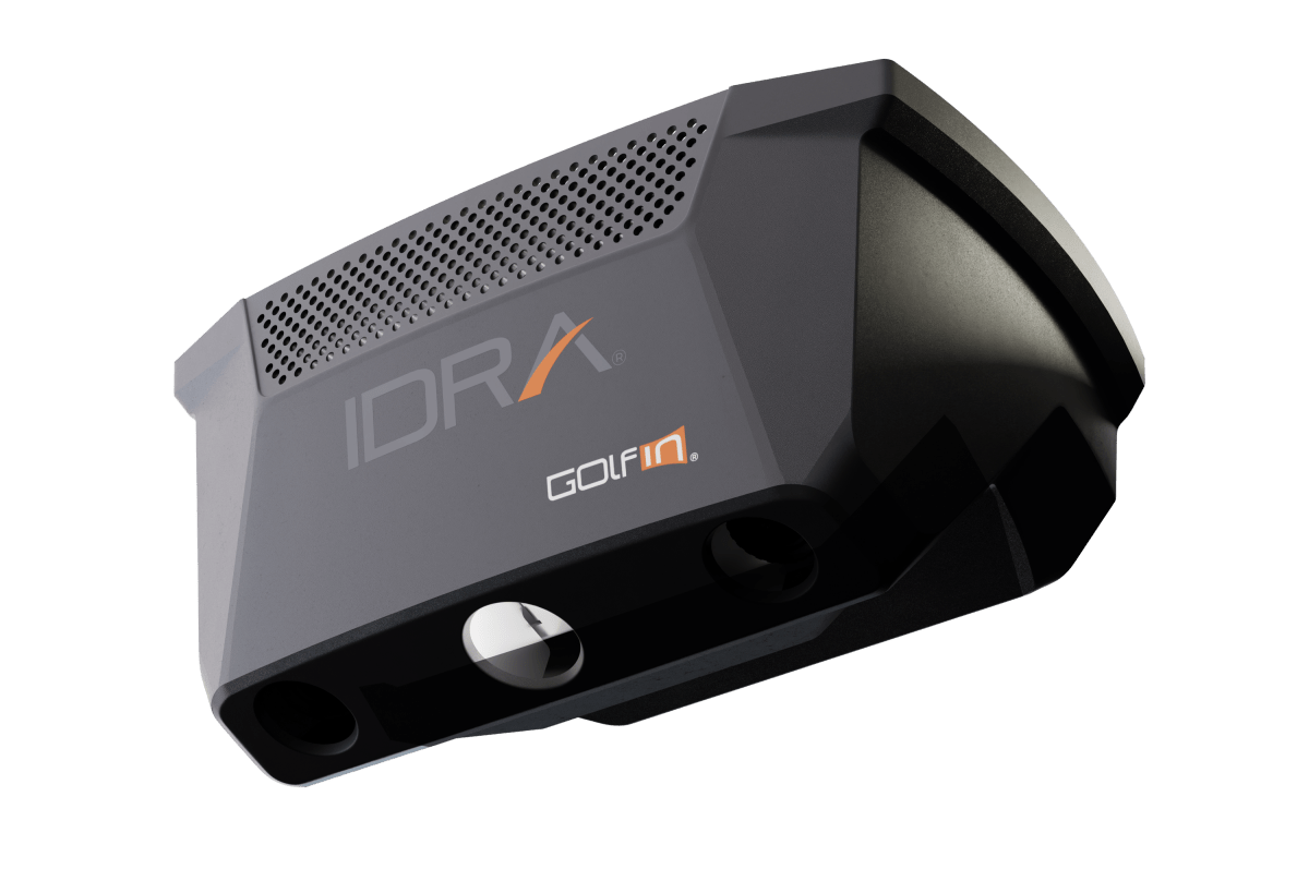 Black and gray device with 'IDRA' branding on a white background
