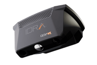 Black and gray device with 'IDRA' branding on a white background