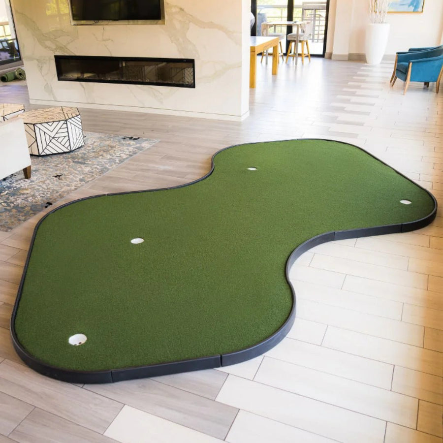 SIGPRO Double Break Putting Green - Golf My Space
