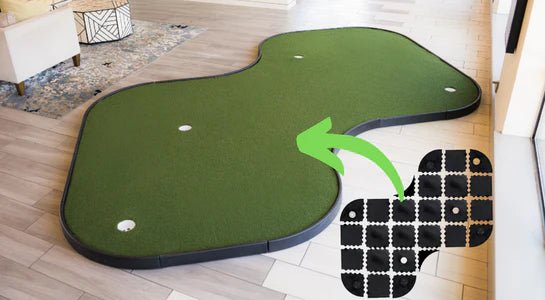 SIGPRO Double Break Putting Green - Golf My Space