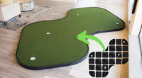 SIGPRO Double Break Putting Green - Golf My Space