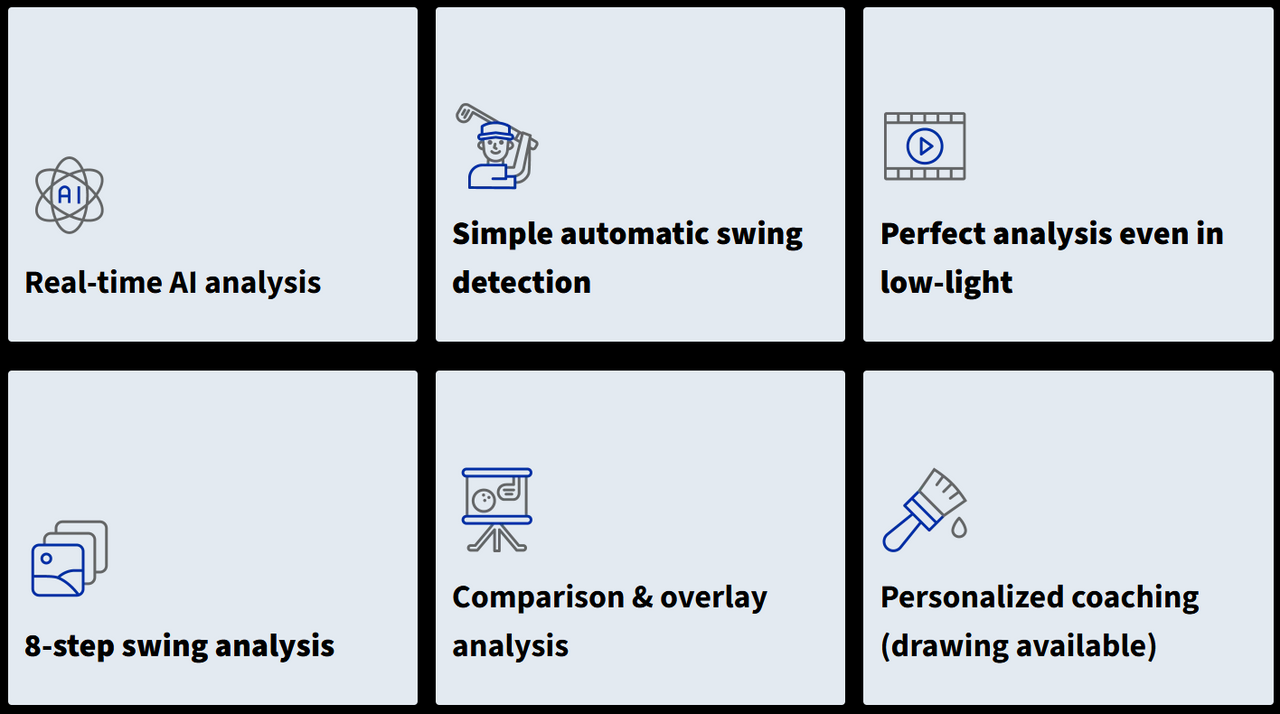 Swing EZ / VTrack – Complete Swing Analysis System (RH Golfers Only)