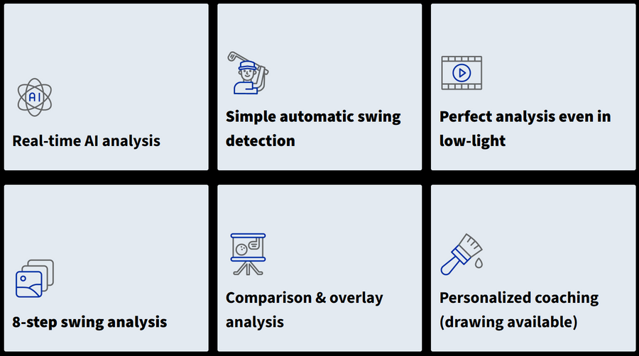 Swing EZ / VTrack – Complete Swing Analysis System (RH Golfers Only)