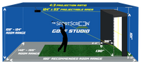 Vanish LITE Hybrid -  Compact Retractable Golf Enclosure