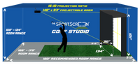 Vanish LITE Hybrid -  Compact Retractable Golf Enclosure