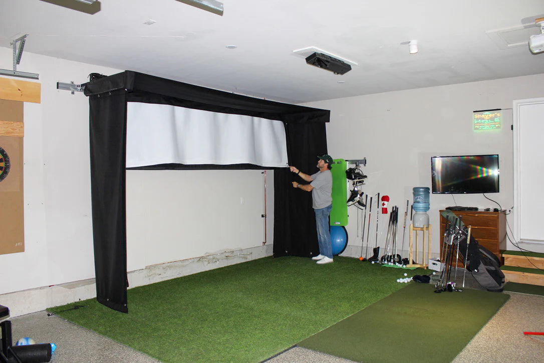 Vanish LITE Hybrid -  Compact Retractable Golf Enclosure