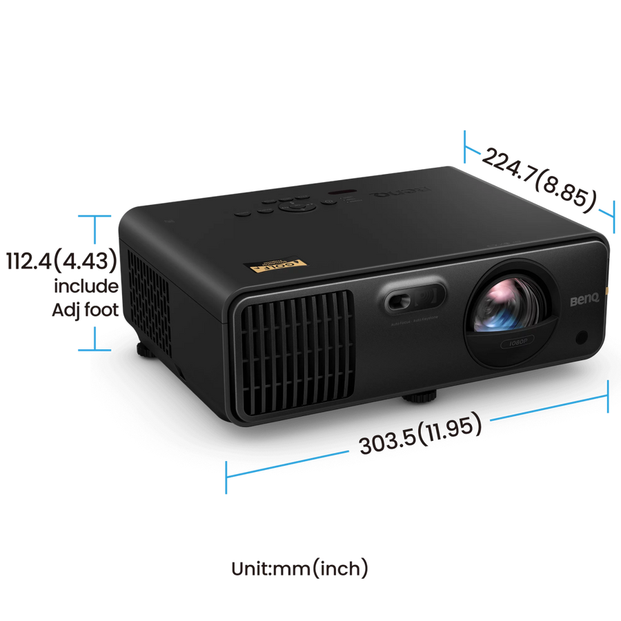 BenQ AH700ST - 4000-Lumen Short Throw 1080P Laser Golf Simulator Projector - Golf My Space