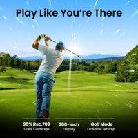 BenQ AK700ST 4000-Lumen 4K Short Throw Laser Golf Simulator Projector - Golf My Space
