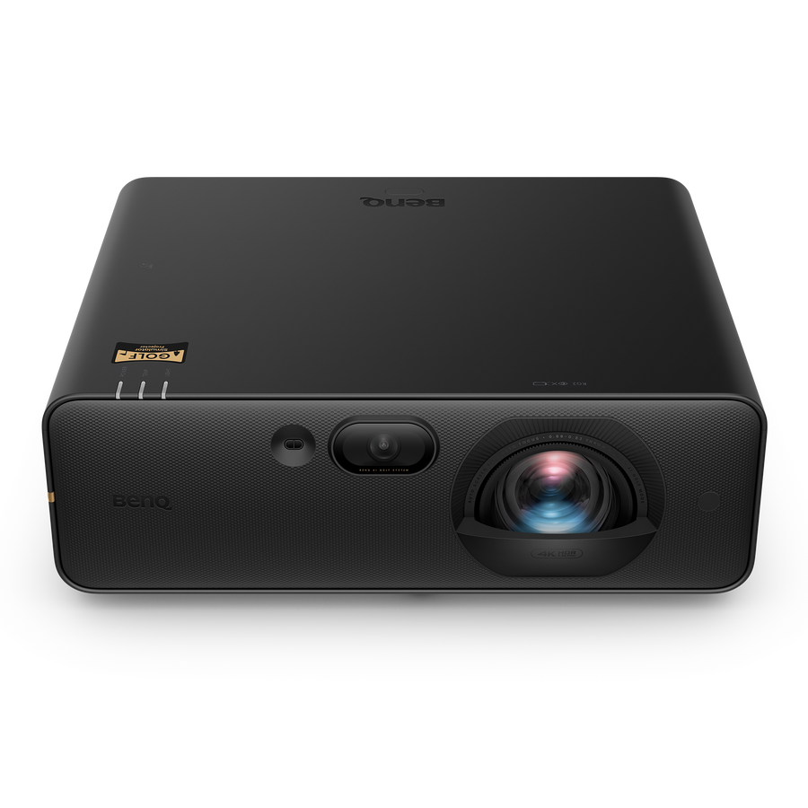 BenQ AK800ST 4K short throw laser golf simulator projector, front angle
