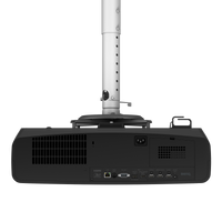 BenQ AK900ST 4K short throw laser golf simulator projector, rear input panel