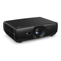 BenQ AK900ST 4K short throw laser golf simulator projector, right side angle
