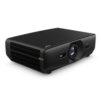 BenQ AK900ST 4K short throw laser golf simulator projector, right side with cooling vents