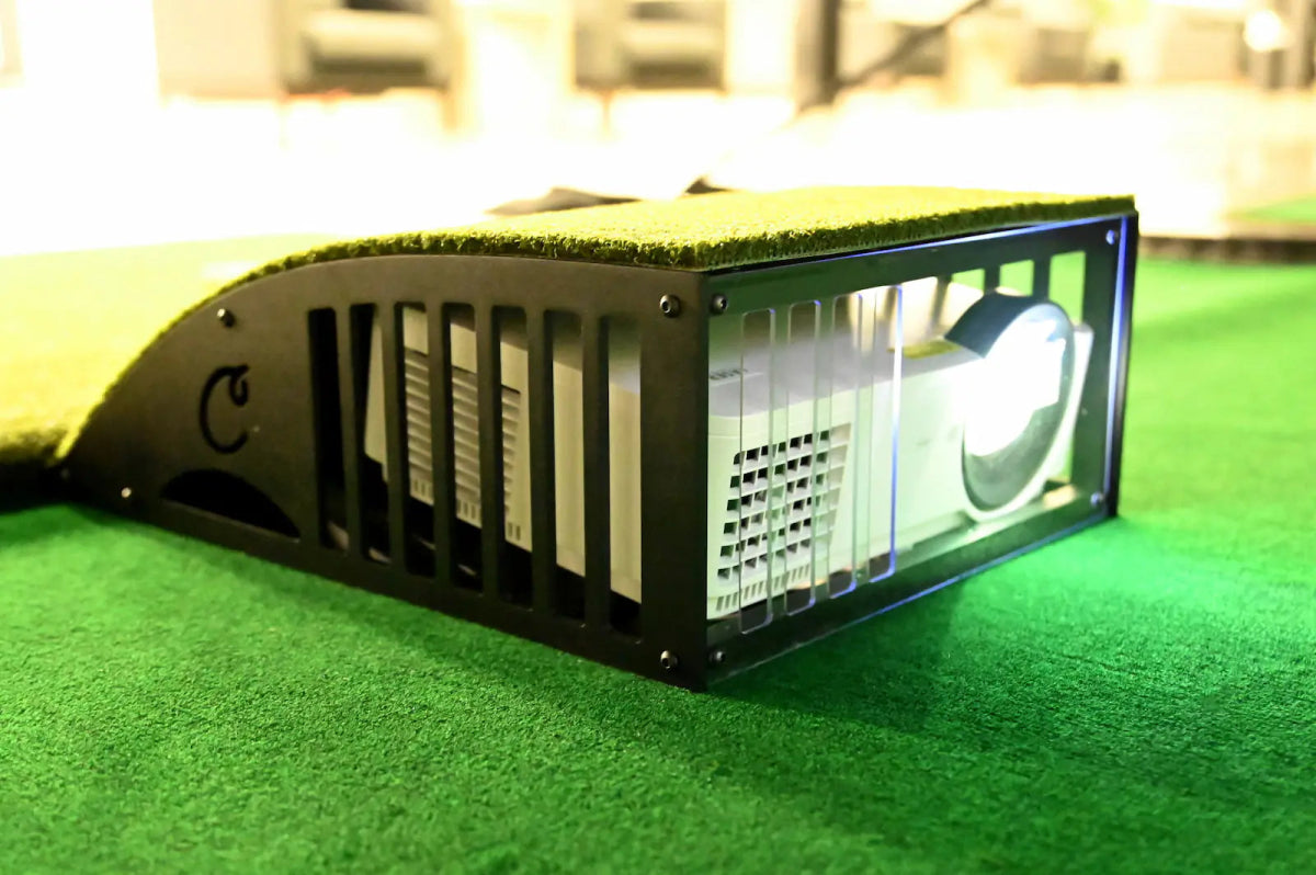 Carl's Floor Mounted Projector Enclosure - Golf My Space