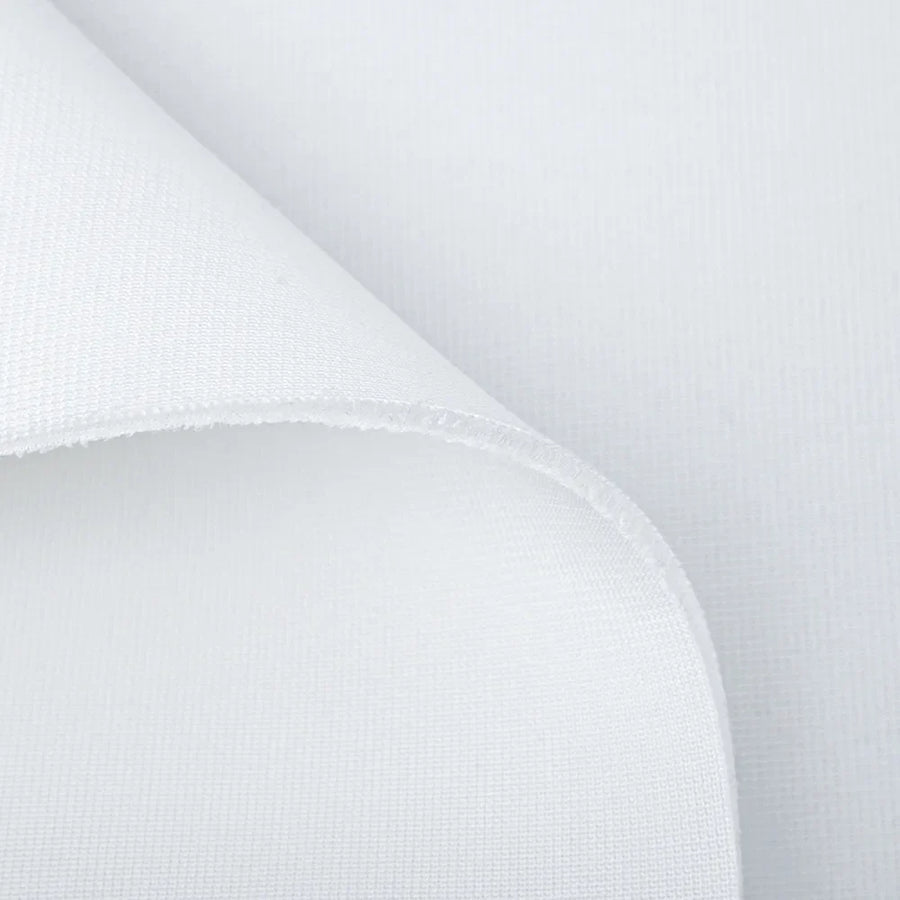 Trak18 Premium XL raw impact screen material — projection weave texture