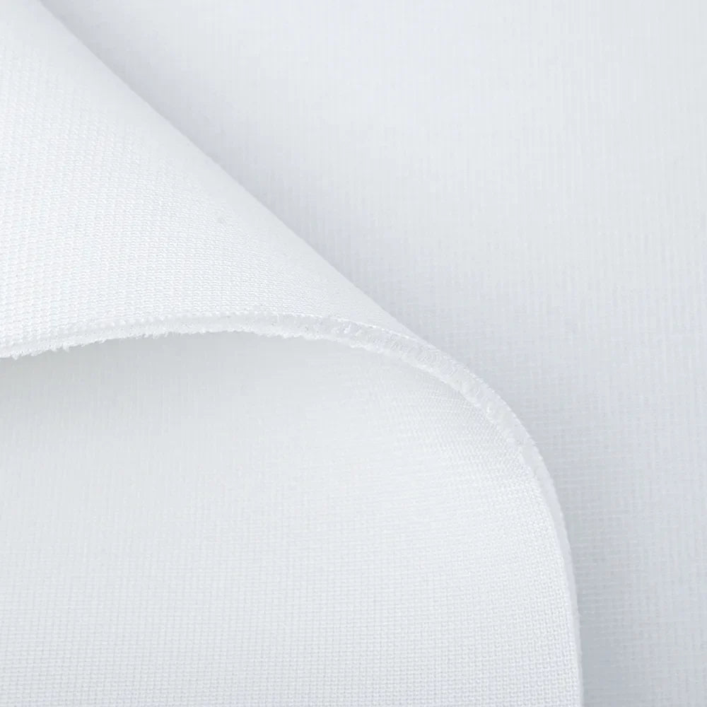 Trak18 Premium XL impact screen — white projection weave texture