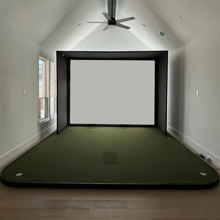 SIGPRO Golf Simulator Flooring: Professional Look with Easy Assembly - Golf My Space