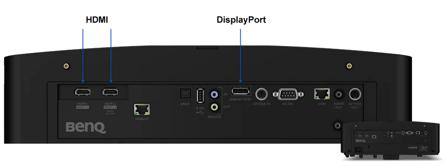 BenQ LK936ST - 4K HDR Short-Throw Laser Projector - Golf My Space