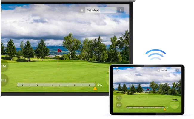 BenQ LW600ST+ - 3200lms WXGA Short Throw LED Simulation Projector - Golf My Space