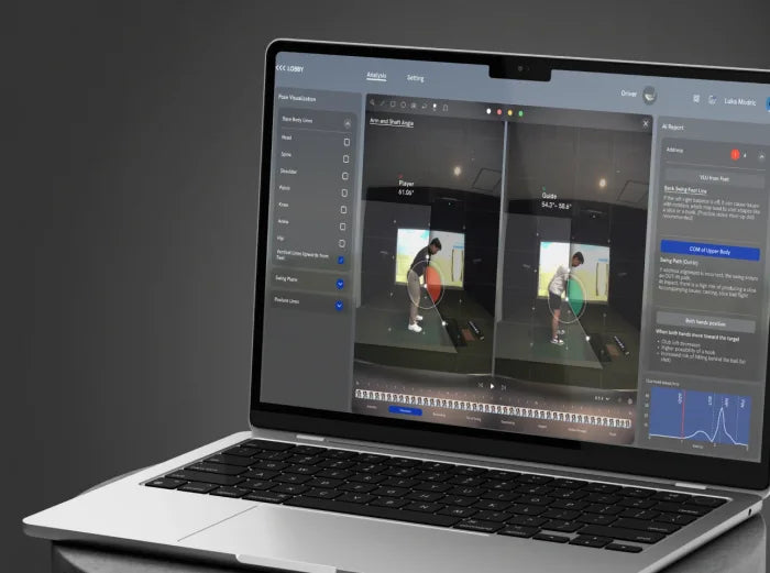 Swing EZ / VTrack – Complete Swing Analysis System (RH Golfers Only)